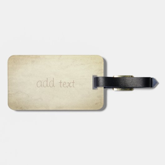 Eleganter Luxus ausgezeichnet,Cat Gepäckanhänger (Rückseite horizontal)