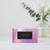 Eleganter Luxus Beruflich, Shiny Visitenkarte (Stehend Vorderseite)