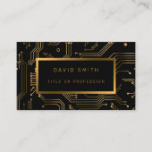 Eleganter Luxus Beruflich Visitenkarte (Vorderseite)