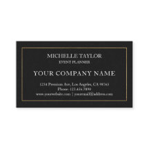 Eleganter Luxus Black Gold Mandala Beruflich