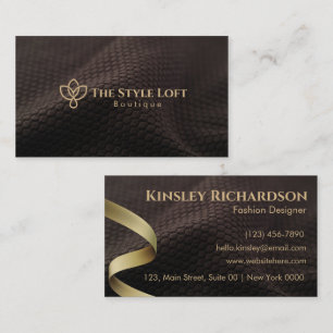 Eleganter Luxus Black Gold Texture Stylist Moderne Visitenkarte