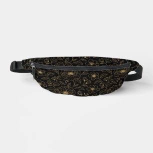 Eleganter Luxus-Blumennahtlos Bauchtasche