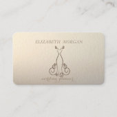 Eleganter Luxus Chic, Dress Visitenkarte (Vorderseite)