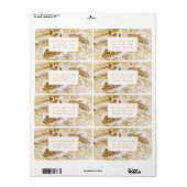 Eleganter Luxus Gilded Aura Business Shipping (Vorne)