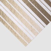 Eleganter Luxus Gold Weißgestrichen Weihnachten Seidenpapier (Detail)