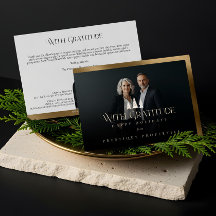Eleganter Luxus-Immobilienmarkt modern Gold Schwar