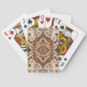 Eleganter Luxus mit individuellem Text  Spielkarten (Rückseite)
