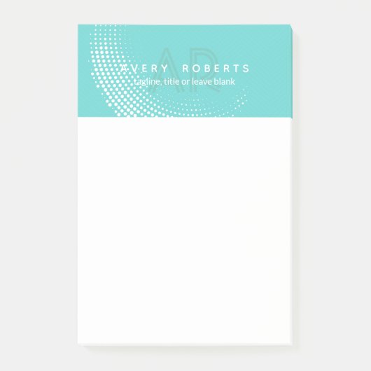 Eleganter Luxus Post-it Klebezettel (Vorderseite)