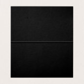 Eleganter Luxus Silbermetall Visitenkarten (Innenseite Aufgefaltet)