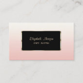 Eleganter Luxus Stilvoll Beruflich Visitenkarte (Vorderseite)