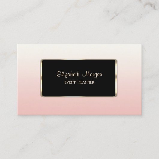 Eleganter Luxus Stilvoll Beruflich Visitenkarte (Vorderseite)