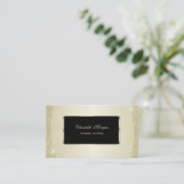 Eleganter Luxus Stilvoll Beruflich Visitenkarte (Stehend Vorderseite)