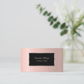 Eleganter Luxus Stilvoll Beruflich Visitenkarte (Stehend Vorderseite)