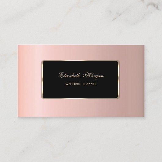 Eleganter Luxus Stilvoll Beruflich Visitenkarte (Vorderseite)