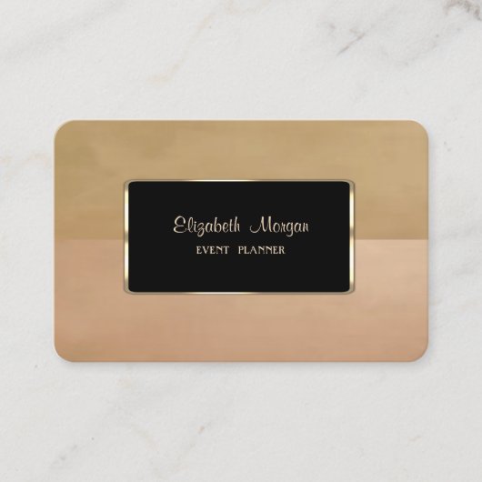Eleganter Luxus Stilvoll,Frame Visitenkarte (Vorderseite)
