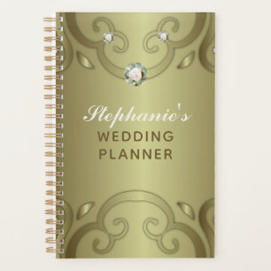 Eleganter Luxus-Vintage-Hochzeitsplan im viktorian Planer