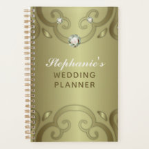 Eleganter Luxus Vintager Viktorianischer GoldWeddi