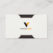 Eleganter Luxus Visitenkarte (Vorderseite)