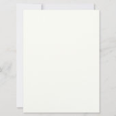 Eleganter, mädchenhafter Geburtstag (Rückseite)