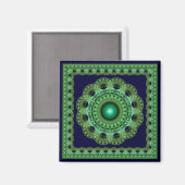 Eleganter Märchenmagnet für gerahmtes Fraktal Magnet (Vorderseite/Rückseite)