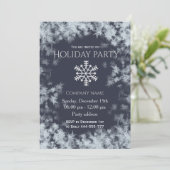 Eleganter Marinesoldat Einladung (Stehend Vorderseite)