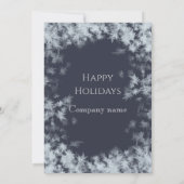 Eleganter Marinesoldat Einladung (Rückseite)