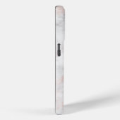 Eleganter Marmor aus Rose Case-Mate iPhone Hülle (Rückseite / Rechts)