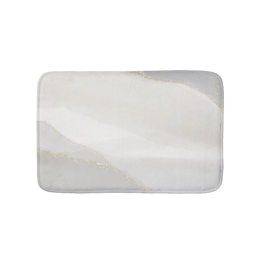 Eleganter Marmor Badematte (Vorderseite)