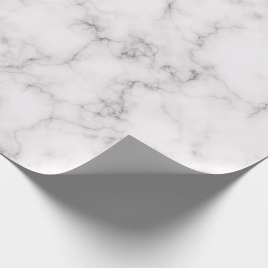 Eleganter Marmor Geschenkpapier (Ecke)