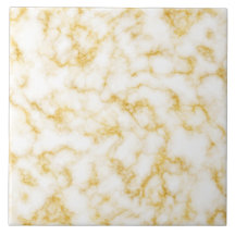 Eleganter Marmor - Gold White