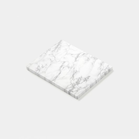 eleganter Marmor Post-it Klebezettel (angewinkelt)