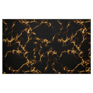 Eleganter Marmor style3 - schwarzes Gold Stoff