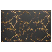 Eleganter Marmor style3 - schwarzes Gold Stoff (Fat Quarter (45,7 x 55,9 cm))