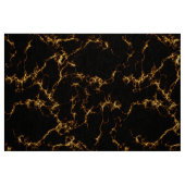 Eleganter Marmor style3 - schwarzes Gold Stoff (Fat Quarter (45,7 x 55,9 cm))