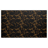Eleganter Marmor style3 - schwarzes Gold Stoff (Yard (91,4 cm))