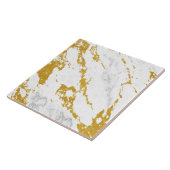 Eleganter Marmor style6 - Gold und Weiß Fliese (Seite)
