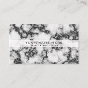 Eleganter Marmor Visitenkarte