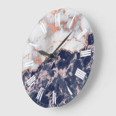eleganter Marmorboden Große Wanduhr (Winkel)