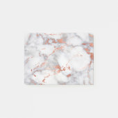 eleganter Marmoreffekt Post-it Klebezettel (Vorderseite)