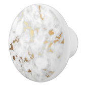 Eleganter Marmorstein Keramikknauf (Rechts)