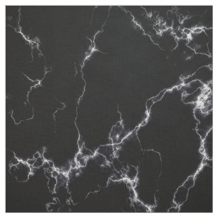 Eleganter Marmorstil4 - Schwarz und Weiß Stoff