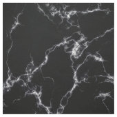 Eleganter Marmorstil4 - Schwarz und Weiß Stoff (Muster)