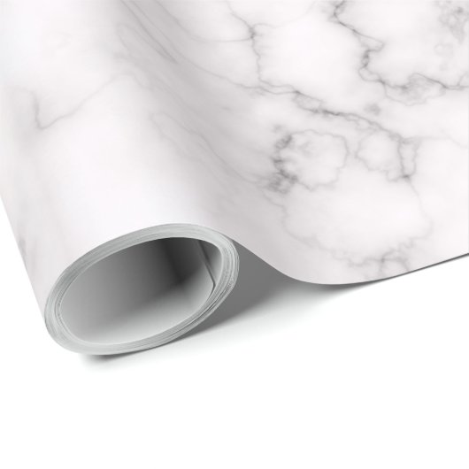 Eleganter Marmorstil Geschenkpapier (Rolleneckpunkt)