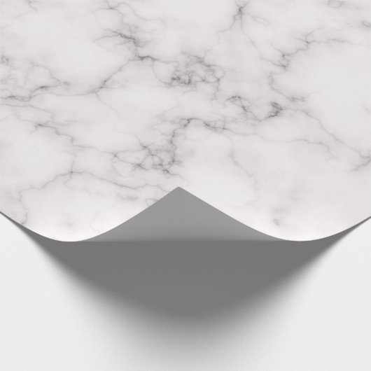 Eleganter Marmorstil Geschenkpapier (Ecke)