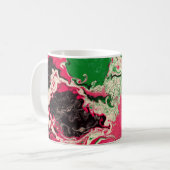 Eleganter Marmorstil. Kaffeetasse (Vorderseite Links)