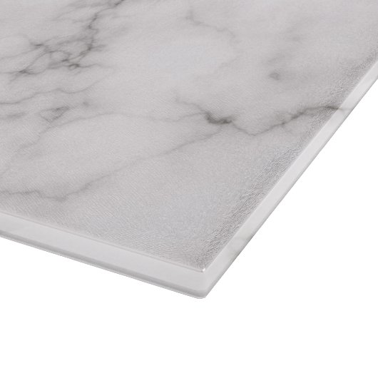 Eleganter Marmorstil Schneidebrett (Ecke)