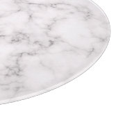 Eleganter Marmorstil Schneidebrett (Ecke)