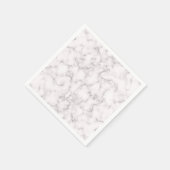 Eleganter Marmorstil Serviette (Ecke)