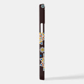 Eleganter marokkanischer Zellij-Fall - Personalisi iPhone Hülle (Rechte Seite)