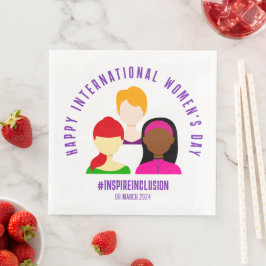 Eleganter März zum Internationalen Frauentag 8 Serviette